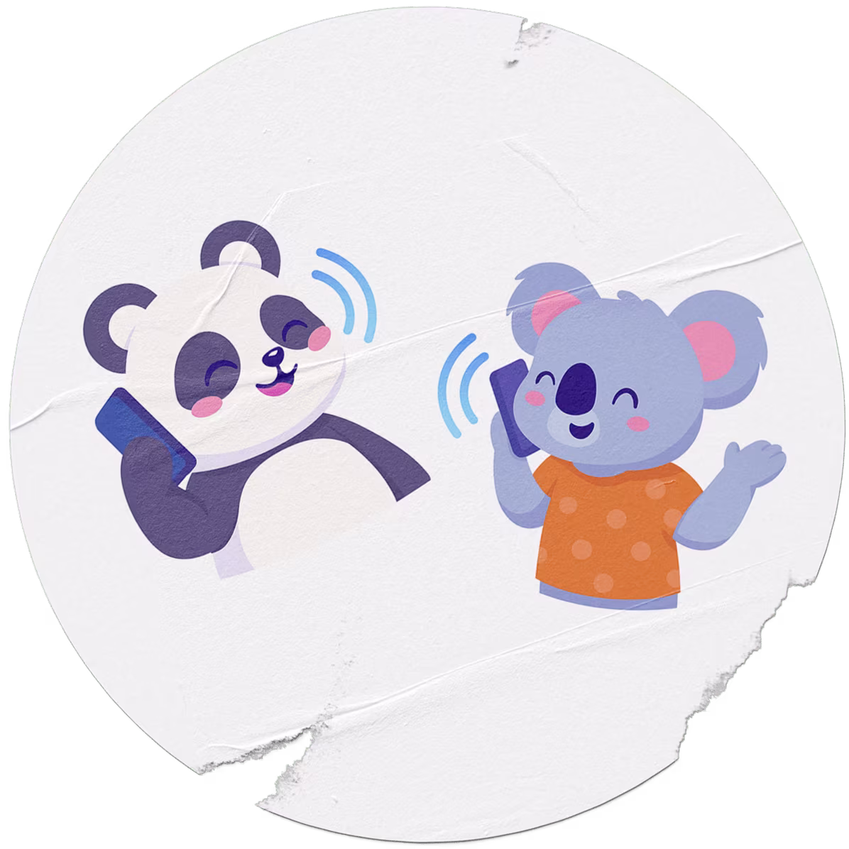 Panda and Koala